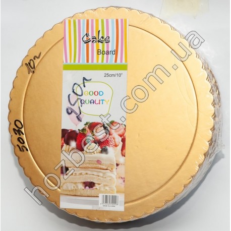 N-6560 Подставки для тортов 25 см (средние) 25 шт.