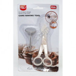 N-6612 Ножницы для декора тортов CAKE BAKING TOOL