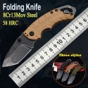 Нож складной Shuffle II - KERSHAW 8750TBLKBW, сталь 8Cr13MoV c покрытием BlackWash™, рукоять термопластик GFN Хаки цвета.a3117