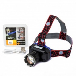 Налобный фонар XH P99 Telescopic USB zoom.(at5) at3091