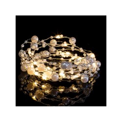 Гирлянда с жемчугом на батарейках 2 м (20 LED)