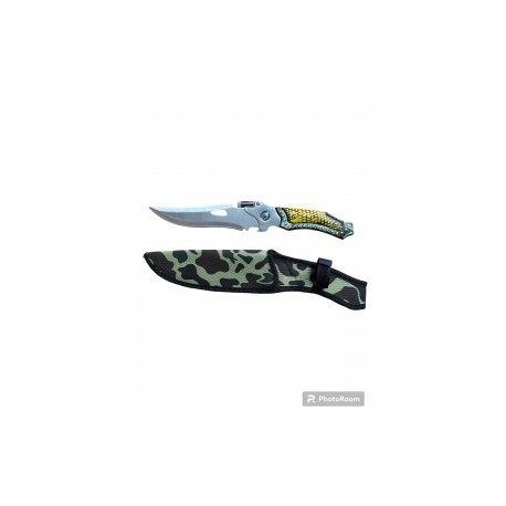 X-621034 НОЖ ФИКСИРОВАННЫЙ С ФОНАРИКОМ D93 32CM
