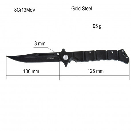 складной нож для самообороны и кемпинга Cold Steel Luzon medium сhina .a3207