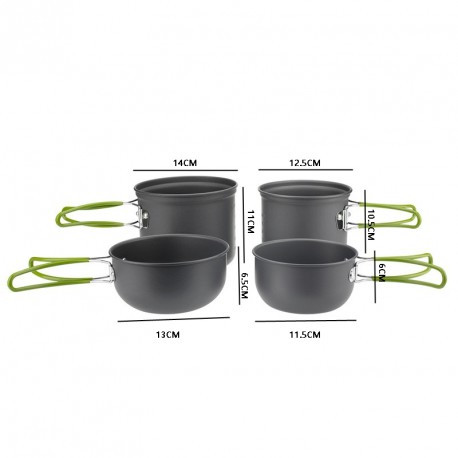 Набор посуды походный Cooking Set SY-201