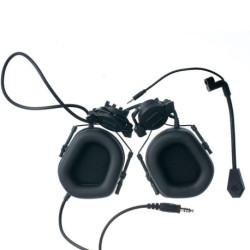 Наушники активные тактические на маску , Headset v.a98