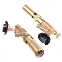Газовая горелка из латуни с пьезоподжигом XJ-8016.a3/brass