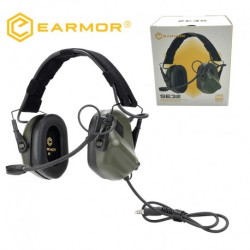Наушники для стрельбы активные Earmor SE32 с микрофоном.m32