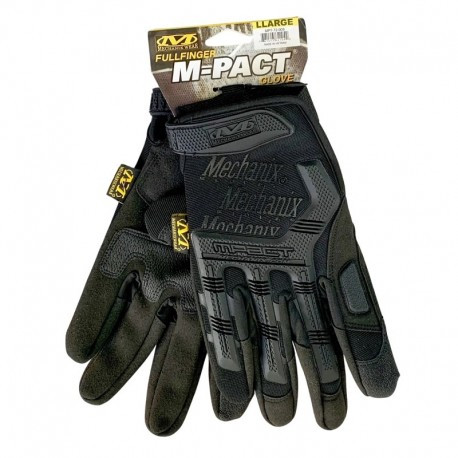 Тактические перчатки Mechanix M-Pact сенсорные цвет Чёрный
