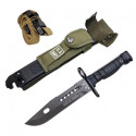 Штык нож US NAVY Black. a4199
