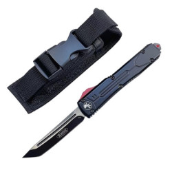 Фронтальный нож выкидной Microtech клинок Tanto.a4307
